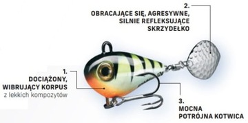 SPINMAD РАСПЫЛЯЮЩИЙ ХВОСТ JIGMASTER 24G 1510