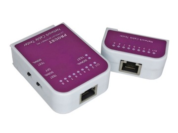 Tester kabli sieciowych LAN RJ45 mini