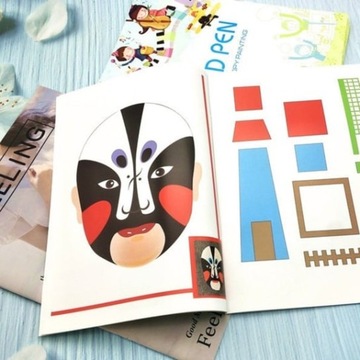 Книга с шаблонами для 3D ручки.