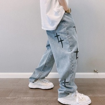 Wide Leg Cargo Pants 2022 Streetwear Baggy men Jea