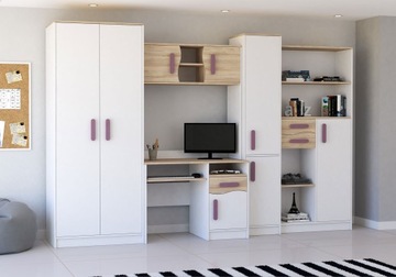 Детская мебель для детей и юношества MACIUŚ секция, просторные цвета