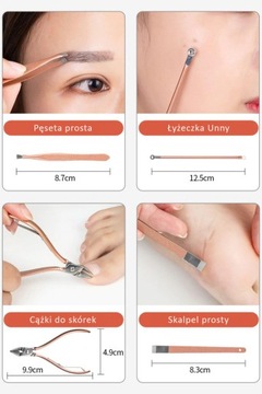 Набор ногтей для маникюра и педикюра в футляре «Роза»