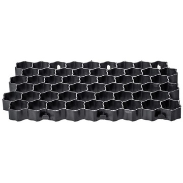 KRATKA GEOKRATA PARKINGOWA TRAWNIKOWA 60x40 x4cm AŻUROWA PODJAZD PŁYTA 16x