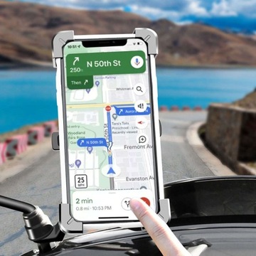ПРОЧНЫЙ ВЕЛОСИПЕДНЫЙ ДЕРЖАТЕЛЬ ДЛЯ GPS-ТЕЛЕФОНА НА РУЛЕ