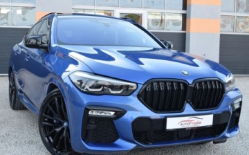 BMW X6 G06 SUV 3.0 30d 265KM 2020 BMW X6 3.0 D 265PS M-Pakiet Panorama Dociagi Pneumatyka Ledy 3.0 Diesel