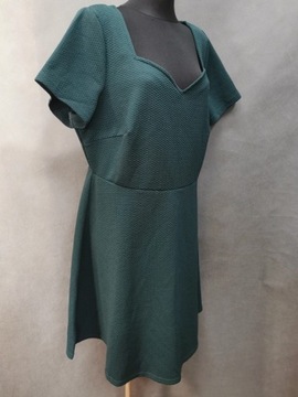 New Look sukienka zielona wizytowa maxi 50
