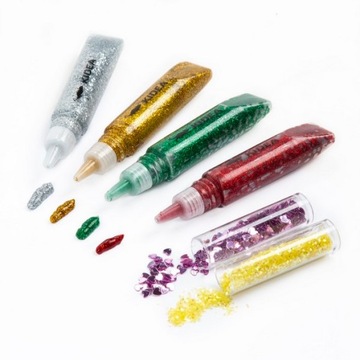 РОЖДЕСТВЕНСКИЙ НАБОР KIDEA GLITTER ARTISTIC