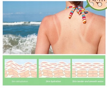 Гель-крем-ускоритель загара с алоэ вера.