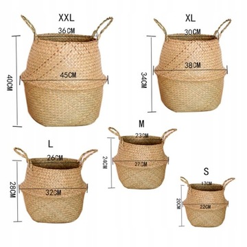 22 CM/27 CM/32 CM/38 CM/45 CM duża trawa morska ko