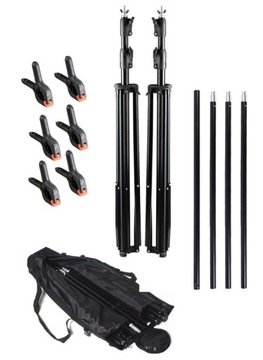 КОМПЛЕКТ ДЛЯ КРЕПЛЕНИЯ ФОНА H30 275x306 ЗАЖИМЫ КОРПУС