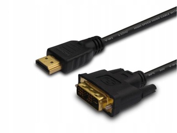 CL-139 KABEL DVI-D-HDMI 1,8m dł. M/M PRZEWÓD 4K2K