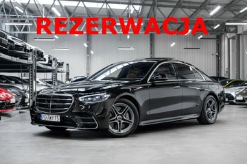 Mercedes Klasa S W223/V223 Sedan 3.0 450 MHEV 367KM 2022 Mercedes S 580 FVAT23%. 26 tys.km. Gwarancja.