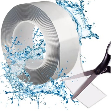DWUSTRONNA TAŚMA MOCUJĄCA ŻELOWA NANO TAPE MOCNA 5m