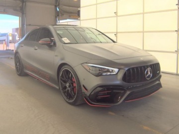 Mercedes CLA C118/X118 2024 Mercedes-Benz CLA AMG CLA 45 4MATIC 2024r. Jedyny niepowtarzalny 2.0 416KM, zdjęcie 4