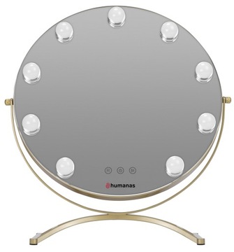 Зеркало для макияжа Humanas HS-HM03 со светодиодной подсветкой