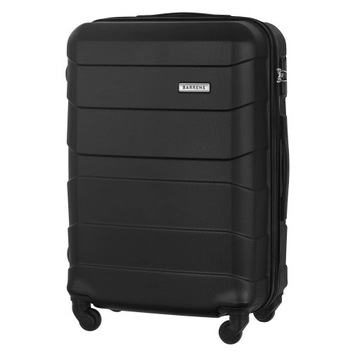 BARRENS WALIZKA ŚREDNIA PODRÓŻNA TORBA PODRÓŻNA LEKKA BAGAŻ czarna 60l XL