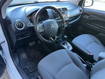 Mitsubishi Space Star Hatchback 5d 1.2 80KM 2015 Mitsubishi Space Star 1.2 benzyna 80 KM automat zarej w PL zadbany mo, zdjęcie 7