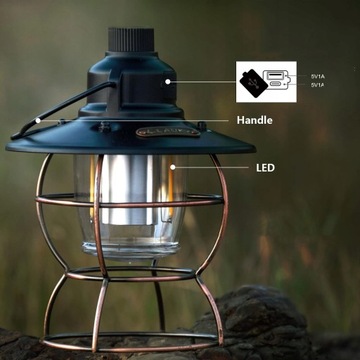 ФОНАРЬ КЕМПИНГОВЫЙ ФОНАРЬ USB LED АККУМУЛЯТОР 280LM