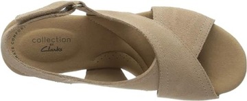 CLARKS GISELLE COVE DAMSKIE SANDAŁY NA OBCASIE ROZM.39