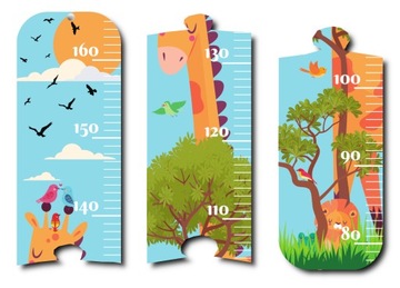 Таблица роста принцессы на стене