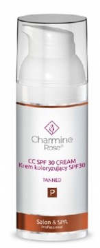 CHARMINE ROSE Krem CC TANNED SPF 30 NOWA ODSŁONA