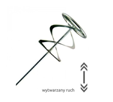 Растворосмеситель 100мм HEX Blue Dolphin