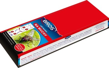 3X LEP NA MUCHY PRZECIWKO OWADOM LATAJĄCYM PŁASKI MOCNY KLEJ BROS