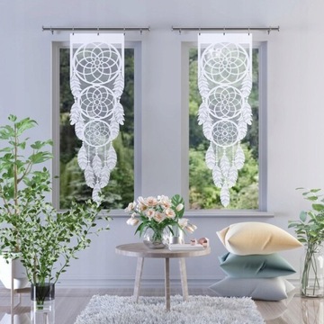 Lea Panel dekor łapacz snów 43x140 ażur żakardowy