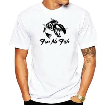 Fear No Fish Men G.Loomis Personality unisex cotton T-Shirt Koszulka