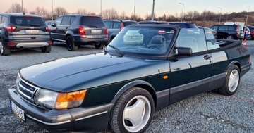 Saab 900 I 1992 Saab 900 TURBO Kabriolet Klima Automat Tempomat 2.0 Benzyna 156KM