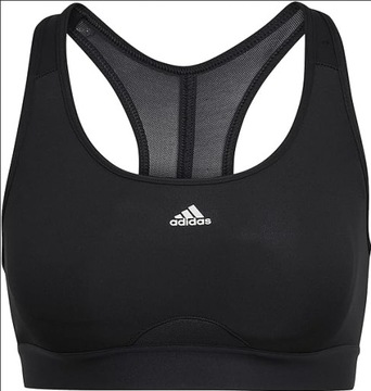 H272 ADIDAS Powerreact Training Medium-Support Bra BIUSTONOSZ SPORTOWY 85A