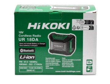 Радиостанция HIKOKI UR18DA W4Z для строительной площадки
