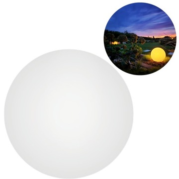 Kula do ogrodu figura Lampa 60 cm zewnętrzna LED słupek oświetleniowy 230V