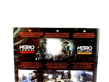 AMETRO 2033 REDUX + КОРОБКА LAST LIGHT PL БЕЗ ИГРЫ