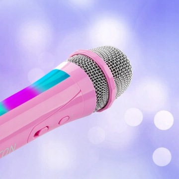 Микрофон КАРАОКЕ со светодиодным эффектом RGB для детей