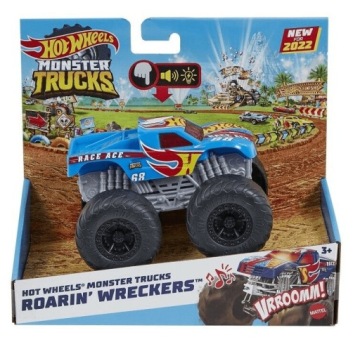 Hot wheels monster trucks roarin', mattel