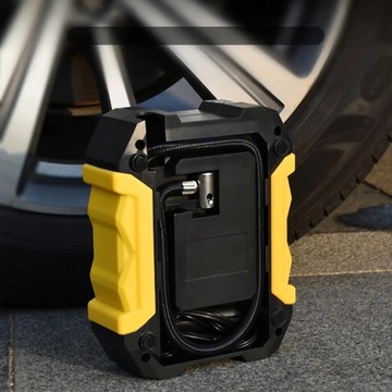 АВТОМОБИЛЬНЫЙ КОМПРЕССОР ДЛЯ ПРИЖИГАТЕЛЯ ЭЛЕКТРИЧЕСКИЙ 12В СВЕТОДИОДНЫЙ ЖК-дисплей