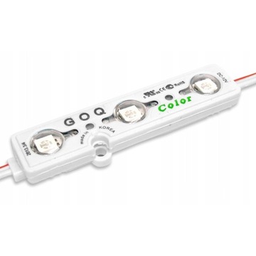 Moduł LED Samsung GOQ 3x5252SMD 0,72W RED 150°