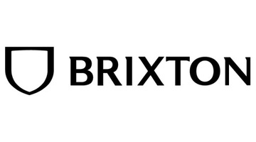 Czapka z daszkiem męska BRIXTON bawełniana logo sztruksowa granatowa