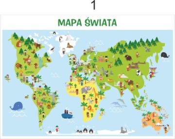 КОВР MAXI КАРТА МИР ДЛЯ КОВРА, ТРАВЫ... 1,5х1м