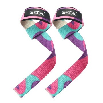 Weightlifting Straps Anti-Slip Silicone Lifting Wrist Straps Strength