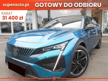 Peugeot 408 2025 Od ręki - GT 1.2 mHEV 145KM / Pakiet Bezpieczeństwo, Hi-Fi, Szklany dach