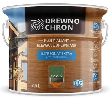 DREWNOCHRON IMPREGNAT EXTRA ZIELONY 2,5l