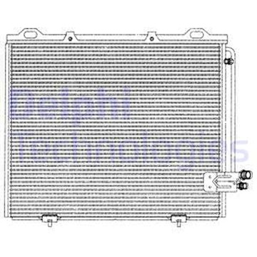 DELPHI CHLADIČ KLIMATIZACE TSP0225194