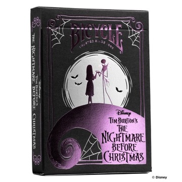 Bicycle The NIGHTMARE BEFORE CHRISTMAS Disney (standard poker size) karty k