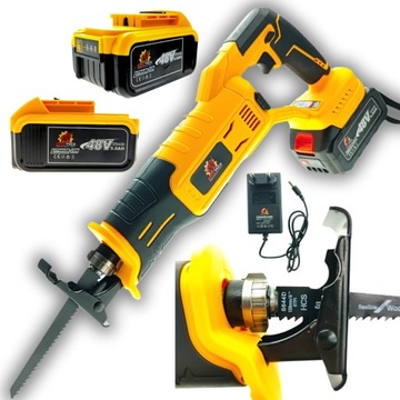 АККУМУЛЯТОРНАЯ ПИЛА FOX TAIL + 2x АККУМУЛЯТОР 5,0 Ач FOX НА АККУМУЛЯТОРЕ!!