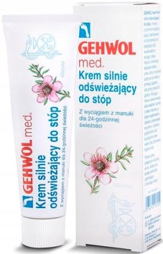 GEHWOL MED FUSSDEO KREM SILNIE ODŚWIEŻAJĄCY 125ML