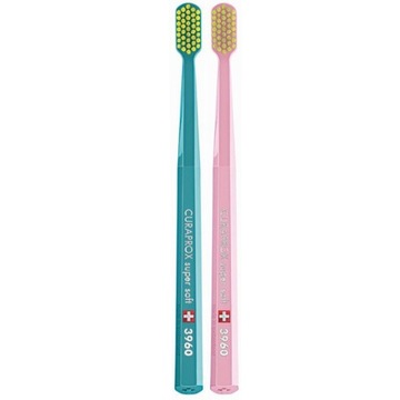 2x CURAPROX CS 3960 SUPER SOFT MANUALNA SZCZOTECZKA DO ZĘBÓW MIĘKKIE WŁOSIE