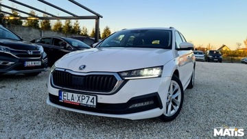 Skoda Octavia IV Kombi 2.0 TDI 115KM 2020 Skoda Octavia 2.0TDI manual navi kamera Salon Polska 2.0 Diesel 115KM, zdjęcie 14