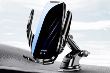 ДЕРЖАТЕЛЬ ДЛЯ ТЕЛЕФОНА РЕШЕТКА НА ОКНЕ КАБИНА ДЛЯ АВТОМОБИЛЯ ИНДУКТИВНОЕ ЗАРЯДНОЕ УСТРОЙСТВО 15 ВТ